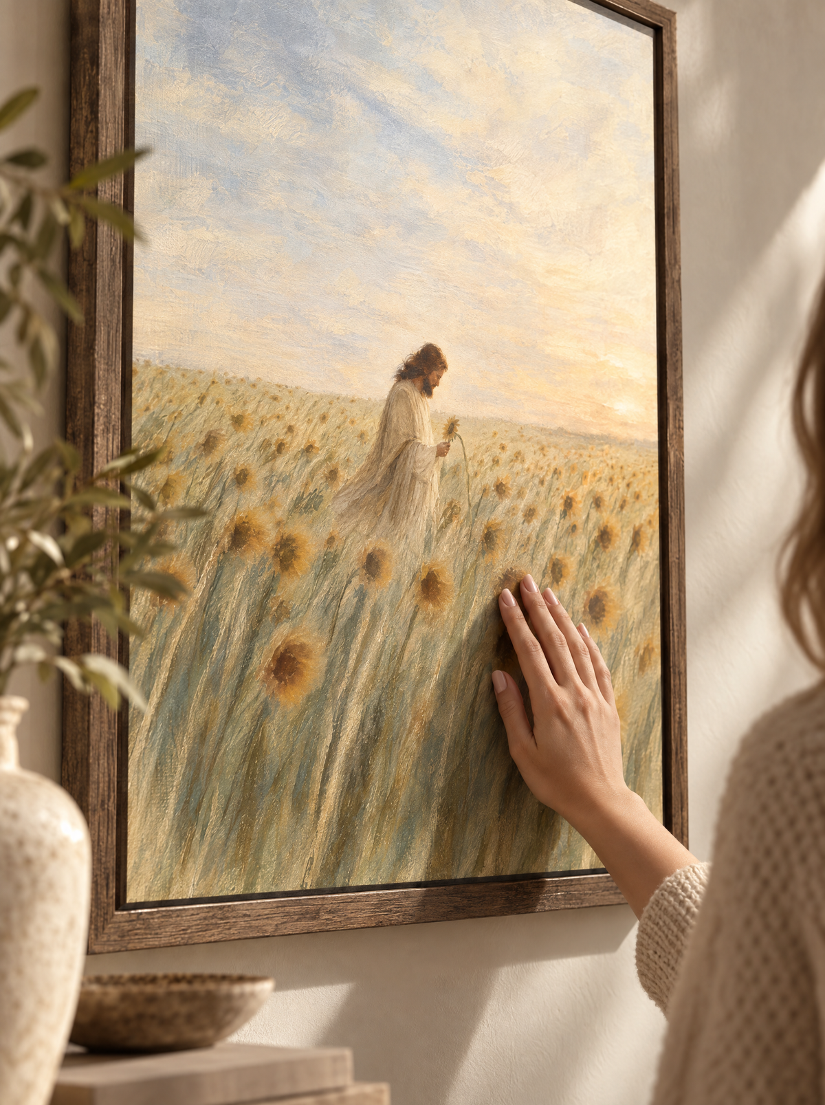 Jesus Among The Wildflowers